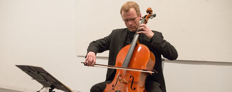 Man playing cello