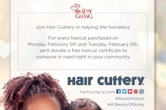 Hair Cuttery S Share A Haircut For The Homeless Feb 5 6 Culture Fly