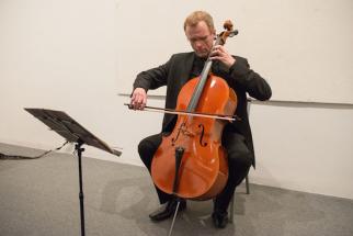 Man playing cello