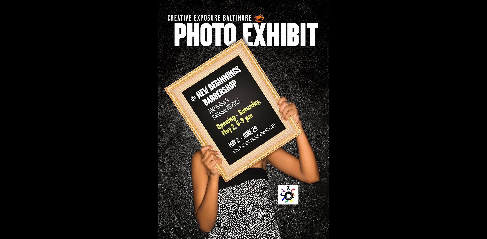 Creative Exposure Baltimore photography exhibit at New Beginnings Unisex Barbershop